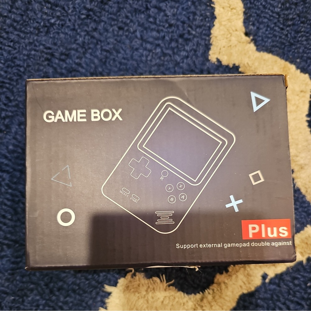 Handheld Game Box Console Red 400-in-1 AV‎ TV Out New w/ USB Cable